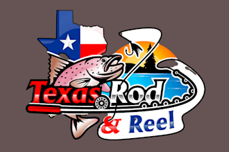 create a professional merch fishing logo with unlimited revisions