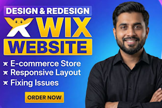 build, redesign, and optimize professional wix website