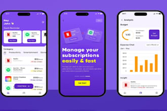 develop subscription management app, subscription box manager saas