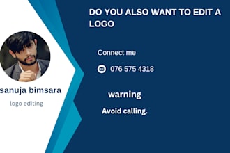 logo editing and recreate