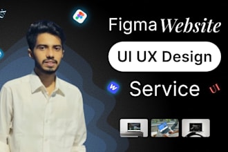 design modern UI UX and develop responsive website