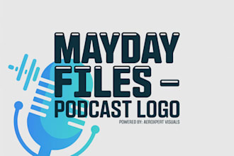 create custom aviation logo with modern creative style
