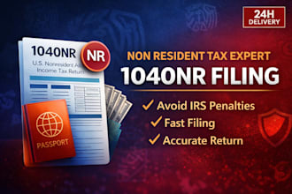 file US tax return 1040nr for non residents and foreign individuals
