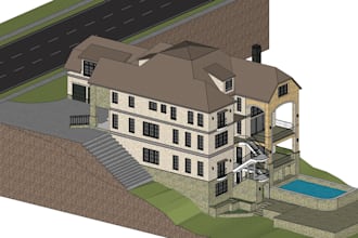 make 3d sketchup from scan, point cloud, matterport