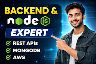 build scalable nodejs rest apis and backend systems with express and mongodb