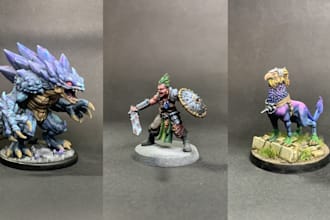 high quality miniature painting