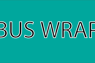 design custom bus wrap van wrap and truck wrap