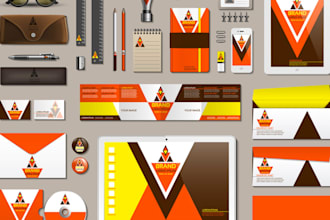 design letterhead, business card and stationery design
