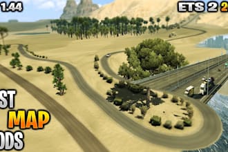create custom mods, scripts, maps for fivem, dayz, assetto corsa, ets2, ats