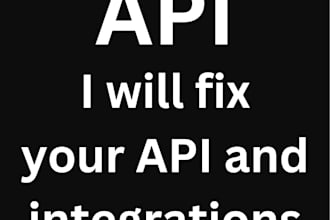 fix your broken API or webhook