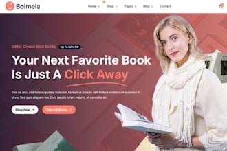 design wix bookshop website library book sales website ebook store website