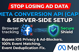 setup meta conversion API capi and fix facebook pixel tracking