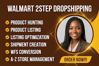 automate walmart 2step dropshipping wfs, walmart PPC amazon fba, wfs wholesale