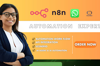n8n whatsapp ai chatbot n8n whatsapp automation n8n ai agents whatsapp business