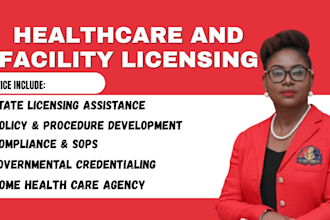 setup group home care, nursing home, home health care, daycare, and licensingset