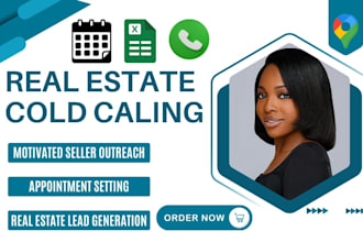 do real estate cold calling for motivated sellers and appointments