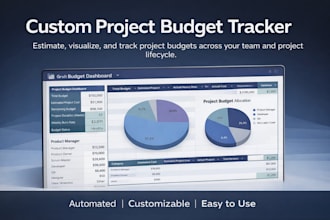 create a custom project budget tracker in google sheets