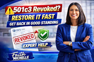 reinstate your revoked 501c3 status and restore your nonprofit compliance fast