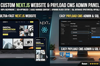 build a website with payload cms and sql