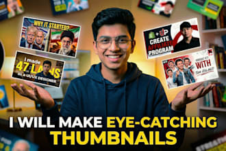 design click worthy thumbnails for creators
