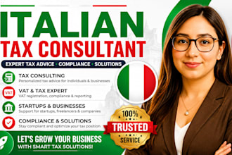 provide italian tax consulting, vat advice, and compliance support
