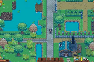top down rpg 2d game art pixel background map tileset video game asset tile