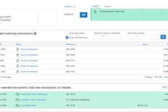 reconcile banks, stripe, and paypal in xero