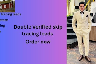 do skip tracing for realstate and roofing
