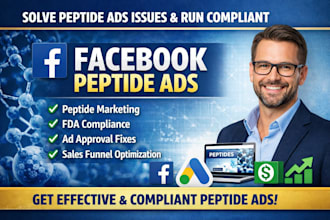 do facebook peptide ads peptide marketing research peptide funnel