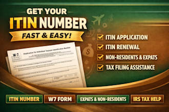 obtain or renew your itin fast as an irs caa