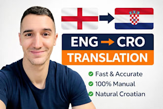 translate eng to cro and opposite fast and reliable