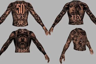 custom tattoo, kuttes, eup, clothing for gta fivem