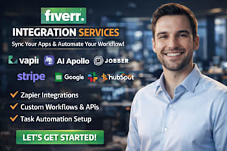 integrate vapi, ai apollo, jobber, stripe and more