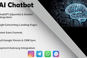 build an ai chatbot for sales and business automation