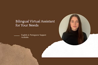 be your general virtual assistant