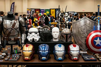 sculpt 3d print and paint custom 3d mask 3d helmet 3d cosplay props 3d armor