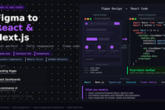 convert your figma design to react or nextjs with pixel perfect accuracy