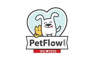 design pet, dog, cat or animal, and veterinary clinic logo