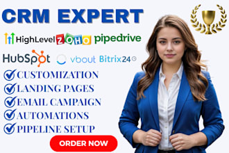 setup zoho CRM, zoho sites, zoho books zoho one  zoho campaign zoho form