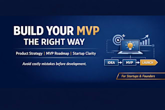 build your startup product strategy and mvp roadmap