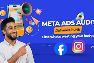 audit your facebook, instagram ads account and give you a clear action plan