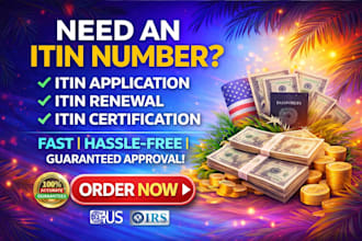 get your itin individual taxpayer number as irs caa