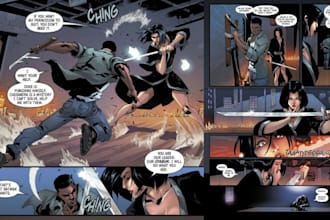 do comic book illustration graphics novel comic strip webtoon comic coverart