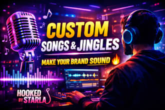 create a viral jingle or custom song for your brand or social media