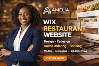 design stunning wix restaurant website wix website redesign wix business site