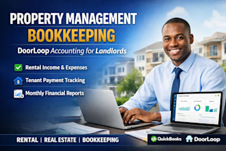 do property management bookkeeping and doorloop accounting for landlords