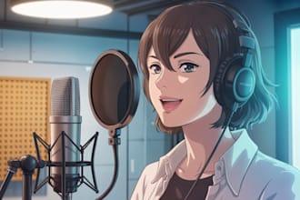 become your english sensual female voice actress  for games and audiobooks