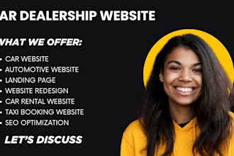 design car website car dealership website automotive website car rental website