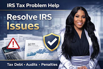 resolve irs issues, fix irs tax problems, audits, tax debt, or penalties