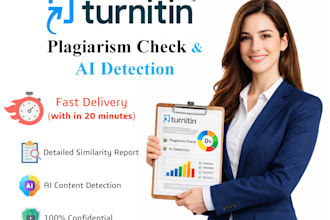 provide plagiarism and ai detection reports